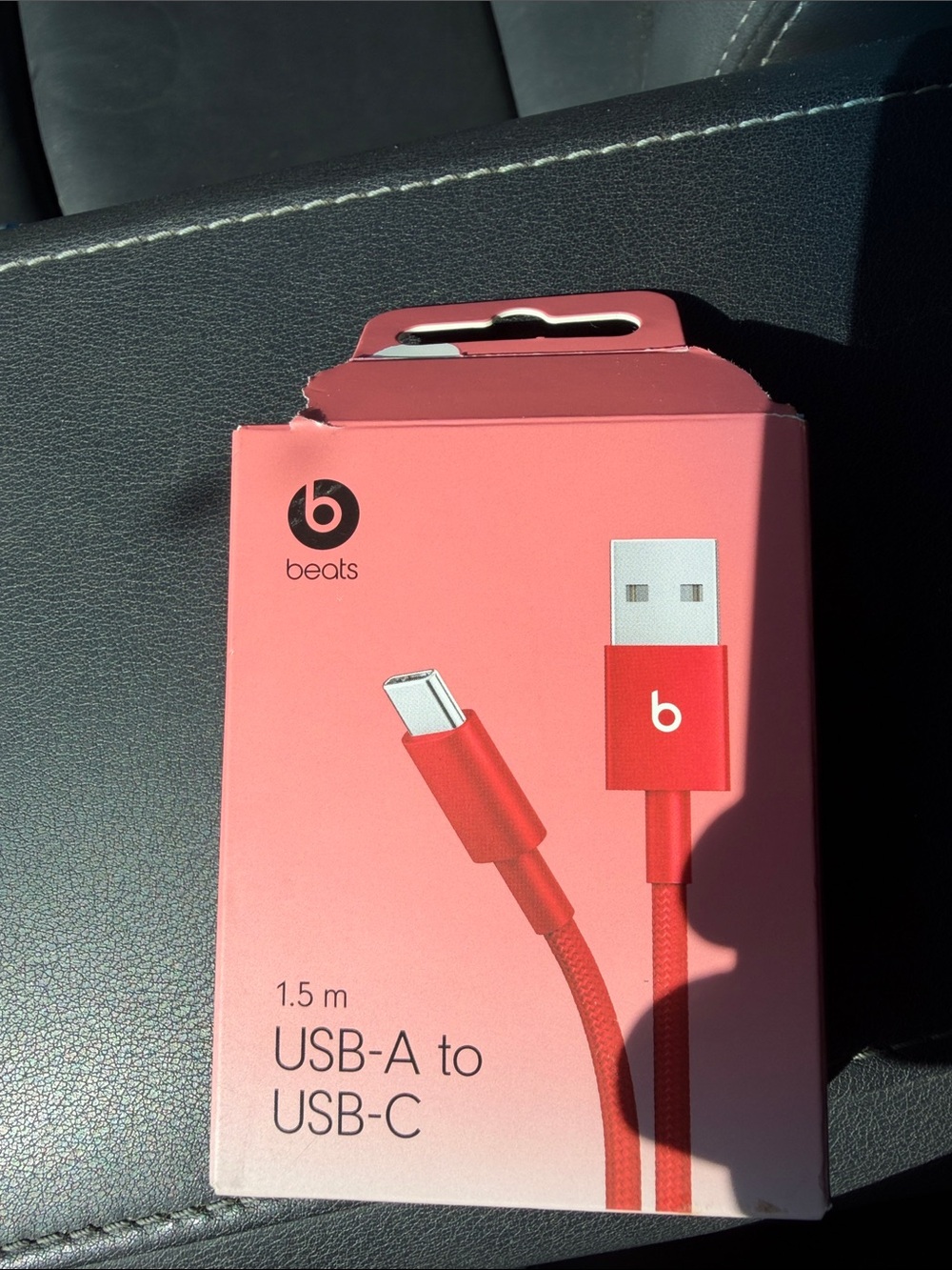 Apple Beats USB-A to USB-C Cable — Red